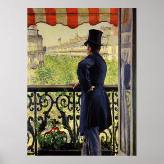 Póster Gustave Caillebotte