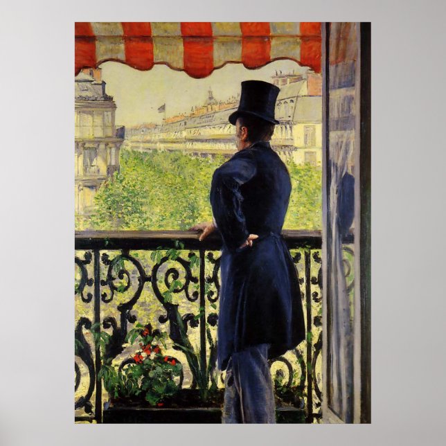 Póster Gustave Caillebotte (Frente)