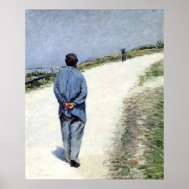 Póster Gustave Caillebotte (Frente)