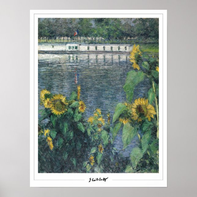 Póster Gustave Caillebotte Bella Artes #198 (Frente)