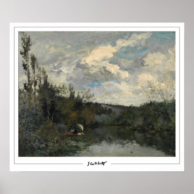 Póster Gustave Caillebotte Bella Artes #403 (Frente)