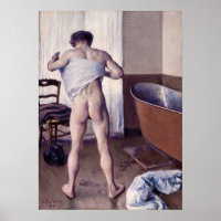 Gustave Caillebotte - Hombre en su baño