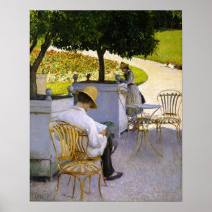Póster Gustave Caillebotte - Los Naranjos