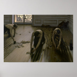 Póster Gustave Caillebotte - Los Planeadores De La Planta