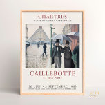 Póster Gustave Caillebotte Paris Street Rainy Day<br><div class="desc">Inmerso en la obra maestra de Gustave Caillebotte,  "Paris Street,  Rainy Day." Este poster capta la escena urbana evocadora y la fusión de realismo e impresionismo de Caillebotte.</div>