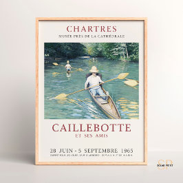 Póster Gustave Caillebotte Skiffs en Yerres