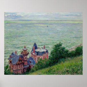 Póster Gustave Caillebotte - Villas en Trouville