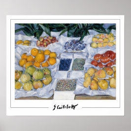 Póster Gustave Caillebotte Zedign Art Poster #5