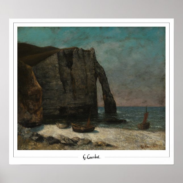 Póster Gustave Courbet Bella Artes #1168 (Frente)