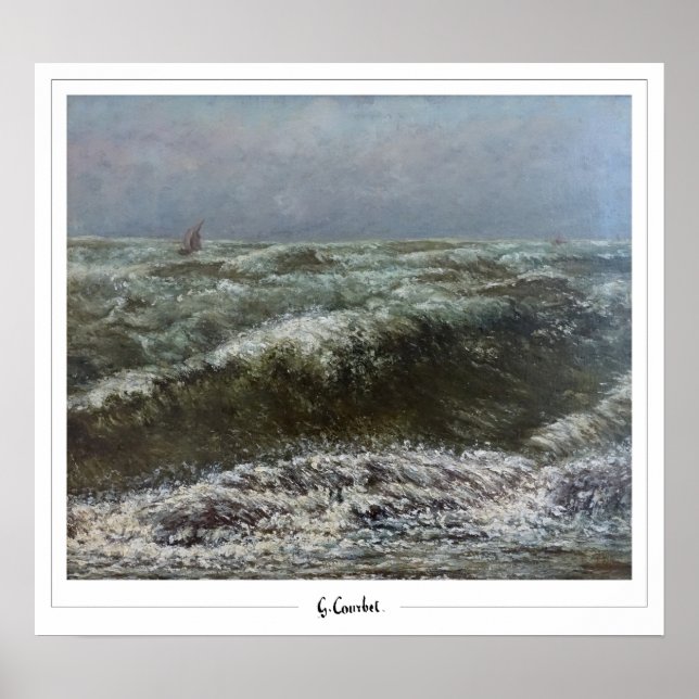 Póster Gustave Courbet Bella Artes #183 (Frente)