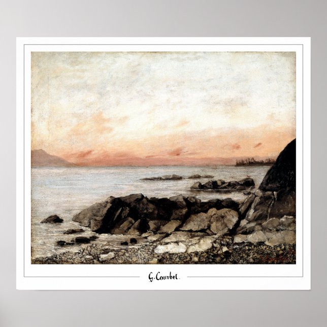 Póster Gustave Courbet Bella Artes #258 (Frente)