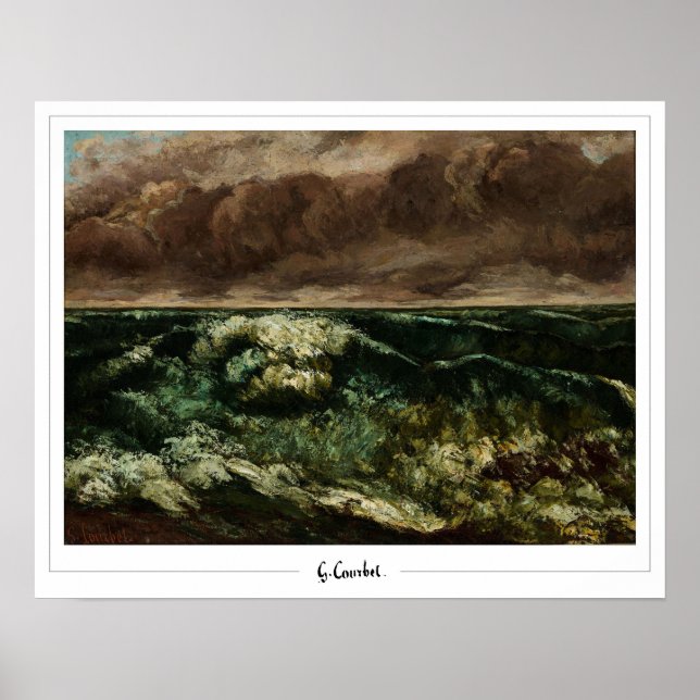 Póster Gustave Courbet Bella Artes #65 (Frente)