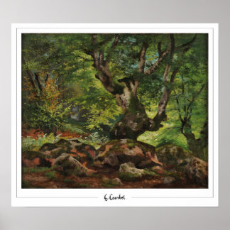 Póster Gustave Courbet Bella Artes #748