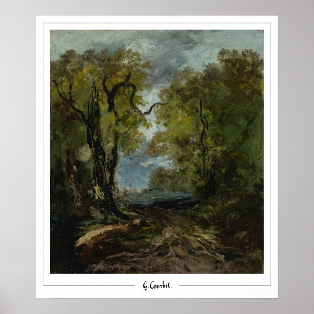 Póster Gustave Courbet Bella Artes #917 (Frente)