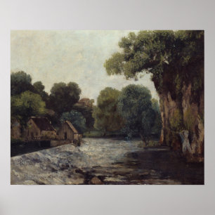 Póster Gustave Courbet - La riqueza en el molino
