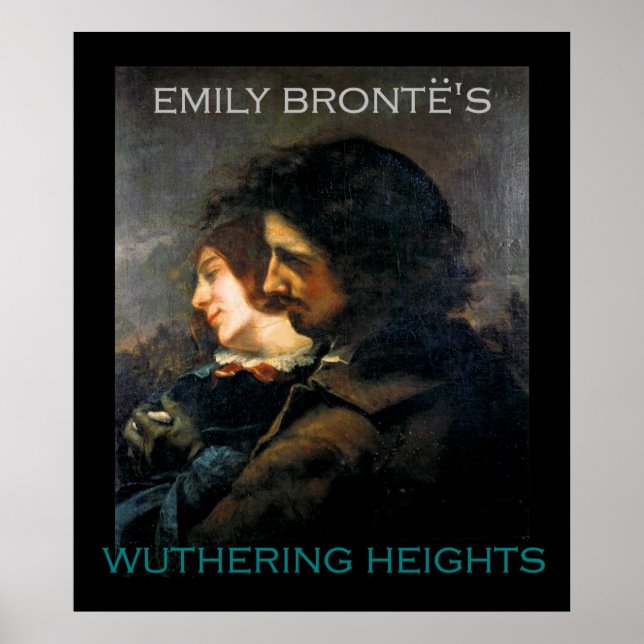 Póster Gustave Courbet pinta Heathcliff y Cathy? (Frente)