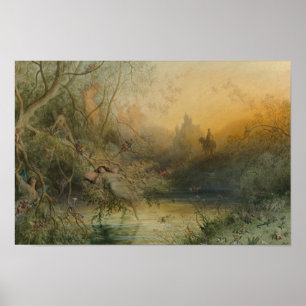Póster Gustave Dore - Fairy Land