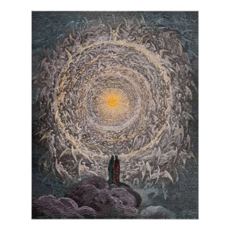 Póster Gustave Dore La Divina Comedia