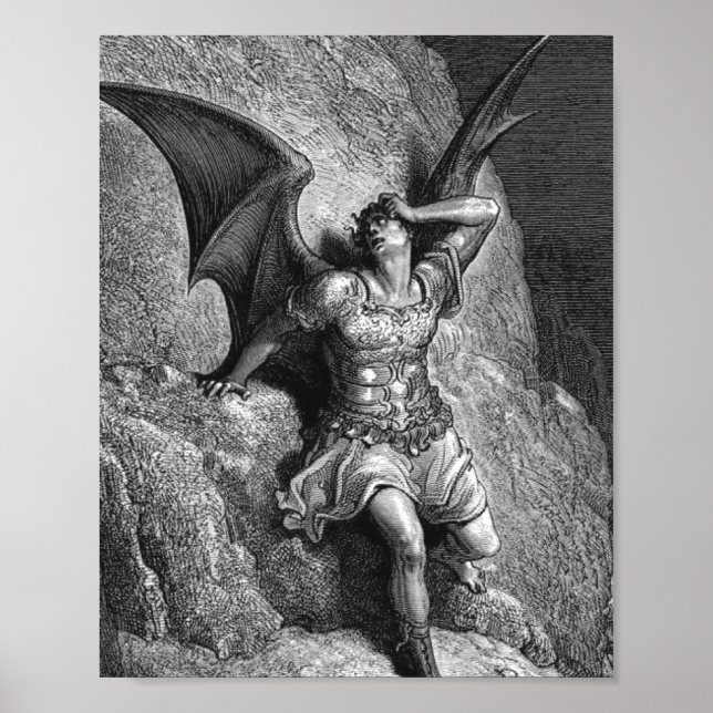 Póster Gustave Dore Paradise Lost (Frente)