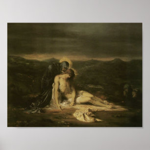 Póster Gustave Moreau - Pieta