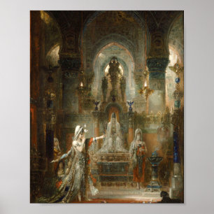 Póster Gustave Moreau - Salome bailando antes de Herodes