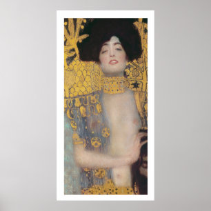 Póster Gustavo Klimt el   Judith