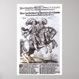 Póster Gustavus Adolphus II y Gustavus Adolphus IV