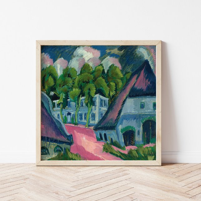 Póster Gut Staberhof III | Ernst Ludwig Kirchner (Subido por el creador)