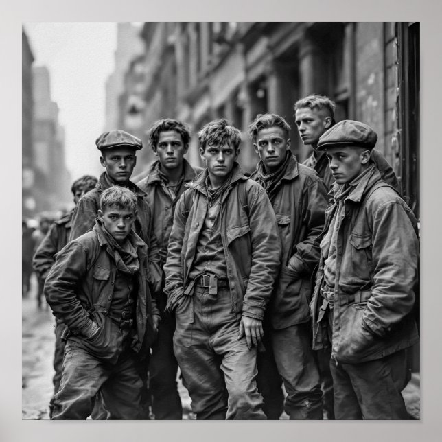 Póster Gutter Rats (Frente)