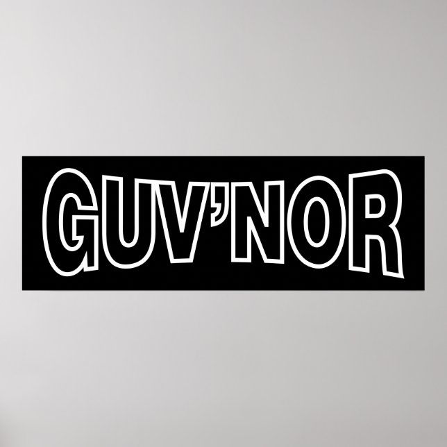 PÓSTER GUV'NOR (Frente)