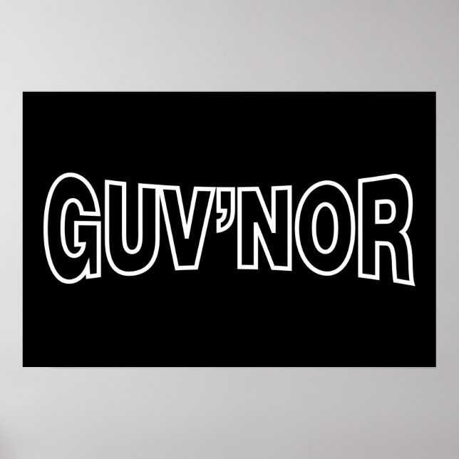 PÓSTER GUV'NOR (Frente)