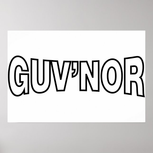 PÓSTER GUV'NOR (Frente)