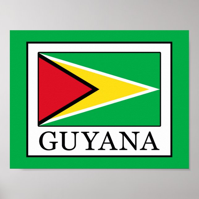Póster Guyana (Frente)