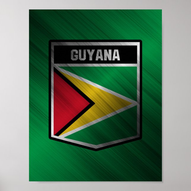 Póster Guyana (Frente)