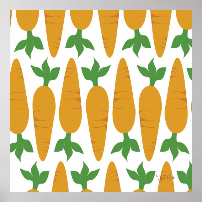 Póster Gwennie The Bun: Campo De Zanahorias (Frente)