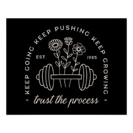 Póster Gym confía en que el proceso siga siendo retro neg