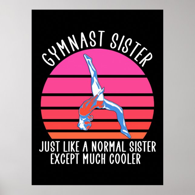 Póster Gymnast Sister (Frente)