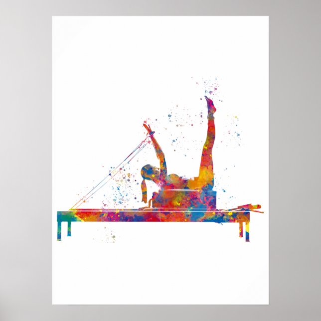 Póster gymnastics exercise (Frente)
