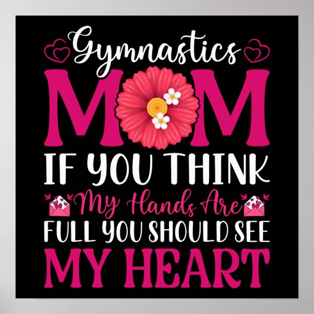 Póster Gymnastics Mom (Frente)