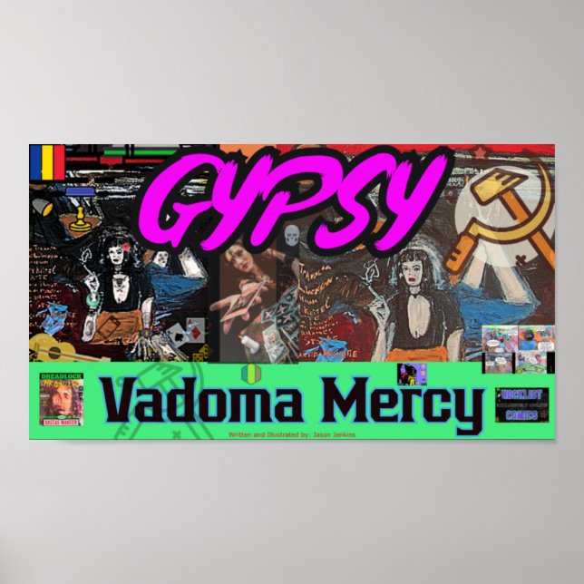PÓSTER GYPSY - VADOMA MERCY (Frente)