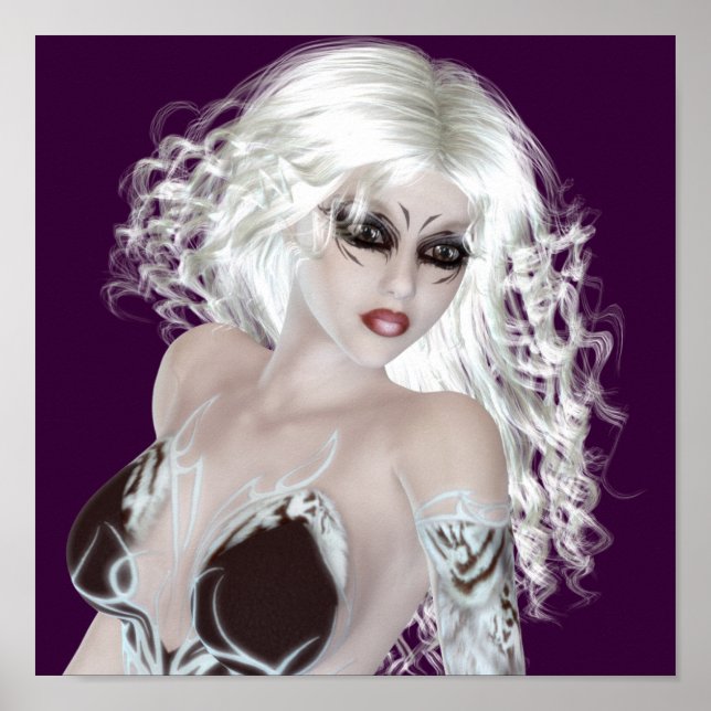 Póster H Colectible Faerie Doll Art (pinup1) (Frente)