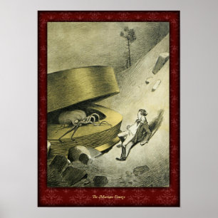 Póster H G Wells Guerra del Mundo Poster 6