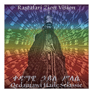 Póster H.I.M. Haile Selassie I: Luz del mundo