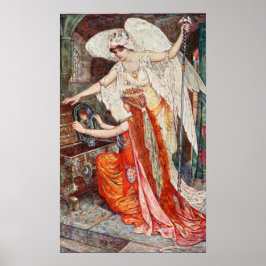 Póster H J Ford Vintage Ilustracion The Blue Parrot