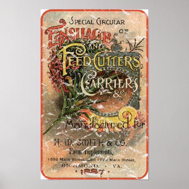 Póster H.M. Smith & Co.-1887 - angustiado (Frente)