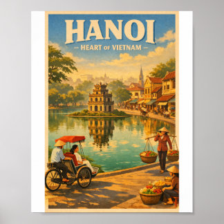 Póster ha noi viet nam viaje 2026