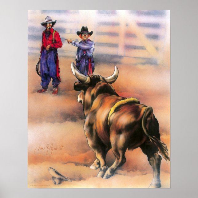 Póster Ha vestido rojo (Frente)