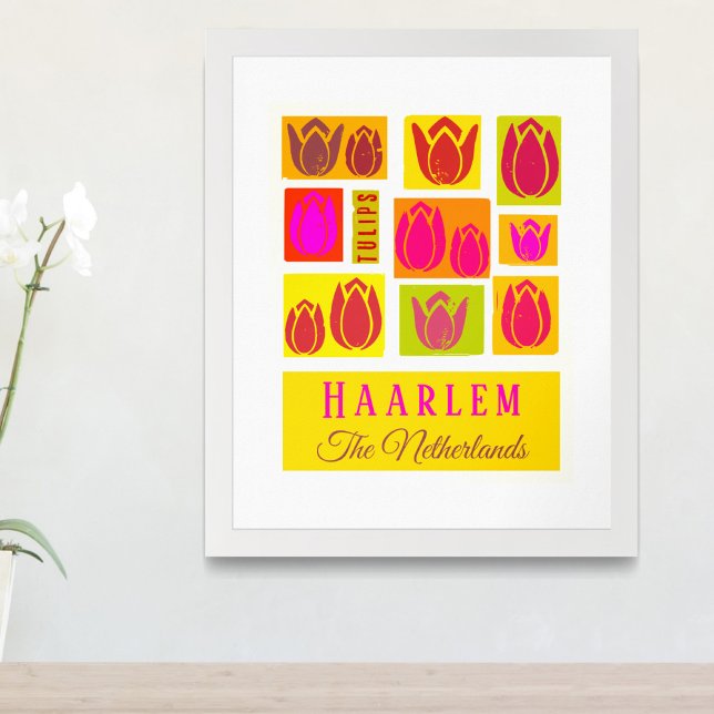 Póster Haarlem Tulips Poster Holandés (Subido por el creador)