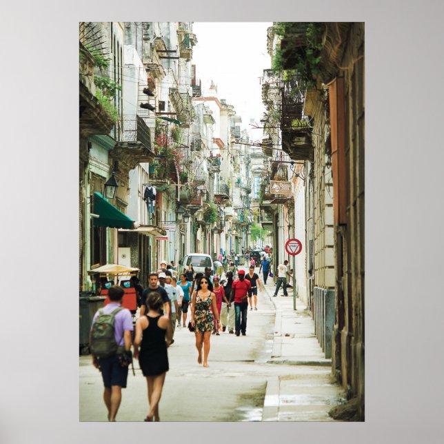 Póster Habana Vieja 20" x 28" Poster (Glossy) (Frente)