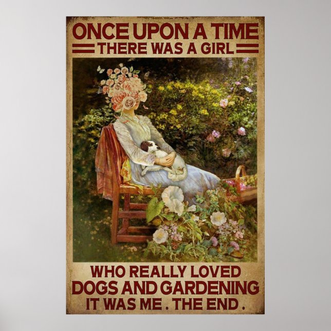 Póster Había un Chica (Frente)